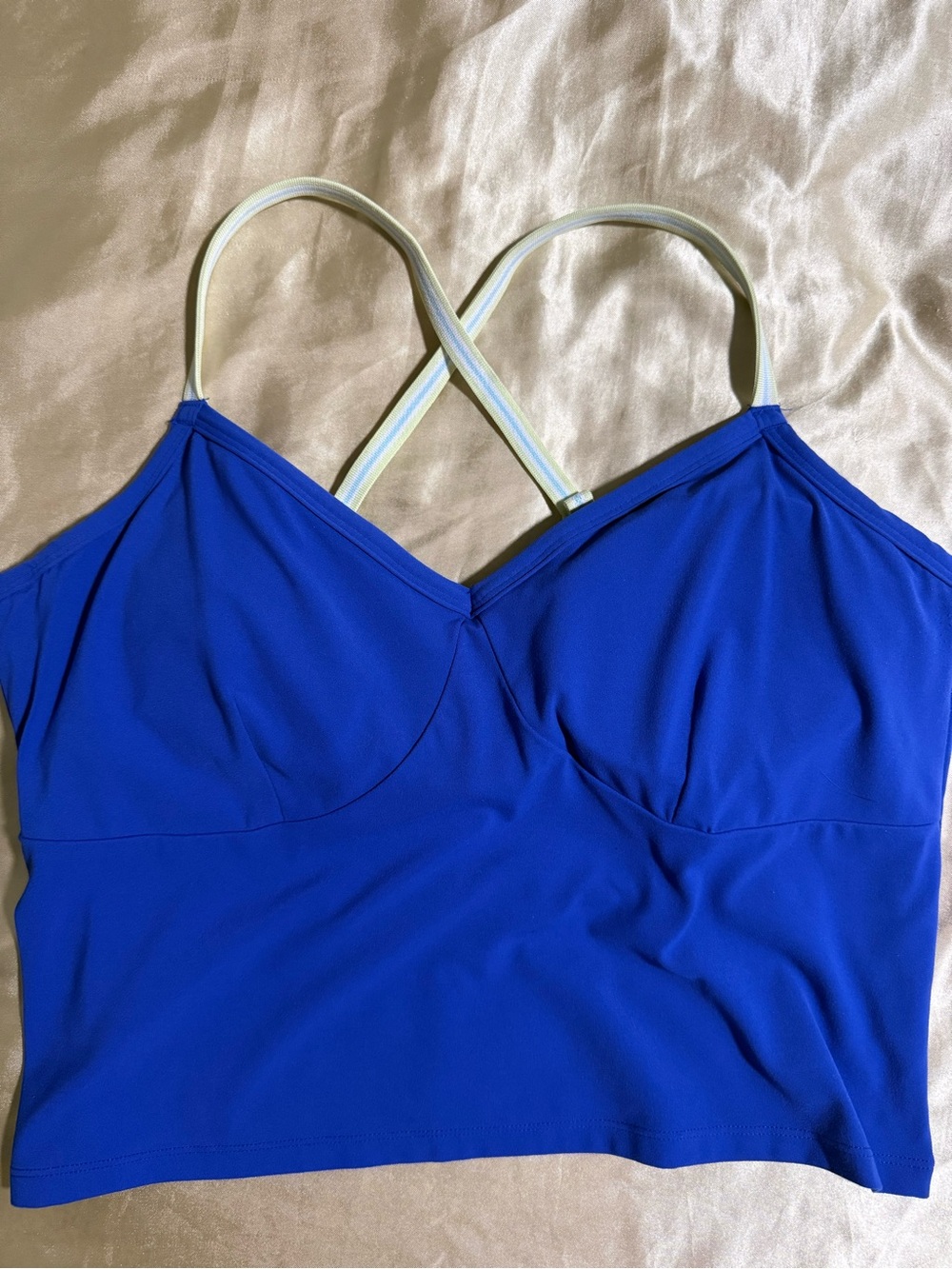 Electric Blue Workout Tank